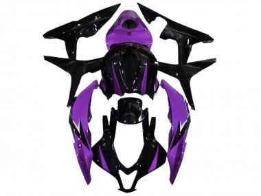 2007-2008 Honda CBR600RR Motorcycle Fairings - Purple Glossy Black Canada Websites