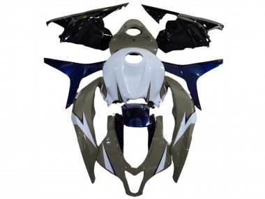 2009-2012 Honda CBR600RR Motorcycle Fairings - White Grey Blue Glossy Black Canada Websites