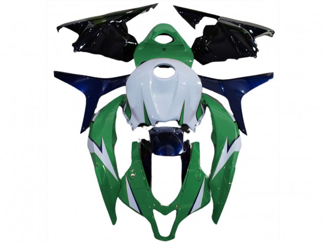 2009-2012 Honda CBR600RR Motorcycle Fairing - White Green Blue Glossy Black Canada Websites