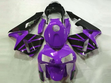 2003-2004 Honda CBR600RR Motorcycle Fairings - Purple Glossy Black OEM Style Canada Websites