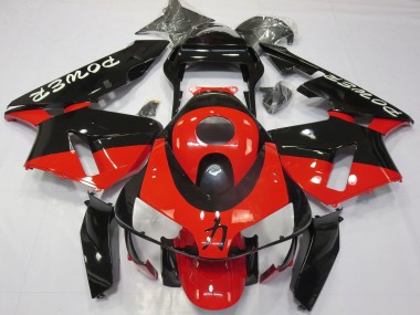 2003-2004 Honda CBR600RR Motorcycle Fairings - Red Glossy Black Power Canada Websites