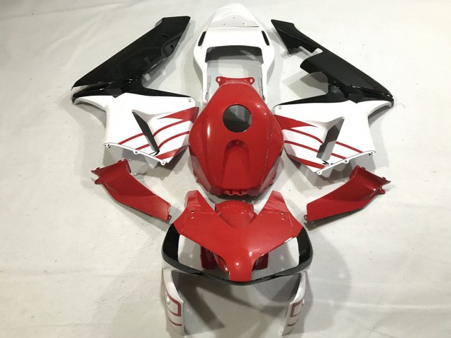 2003-2004 Honda CBR600RR Motorcycle Fairings - White Red Glossy Black Canada Websites
