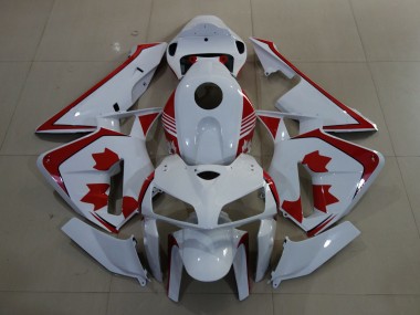 2005-2006 Honda CBR600RR Motorcycle Fairings - White Red Canada Canada Websites