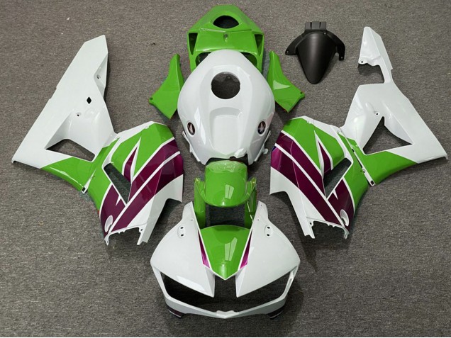 2013-2023 Honda CBR600RR Motorcycle Fairings - White Green Purple Canada Websites