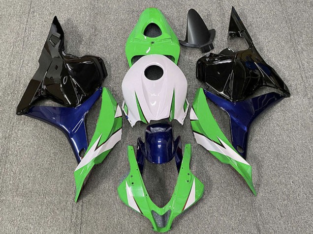 2009-2012 Honda CBR600RR Motorcycle Fairings - White Green Blue Glossy Black Canada Websites