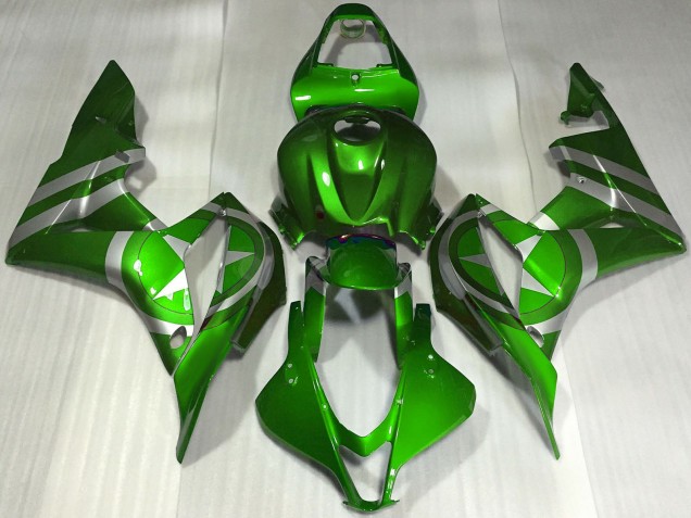 2007-2008 Honda CBR600RR Motorcycle Fairings - Green Captain America Canada Websites