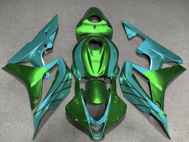 2007-2008 Honda CBR600RR Motorcycle Fairings - Green Teal Blue Canada Websites
