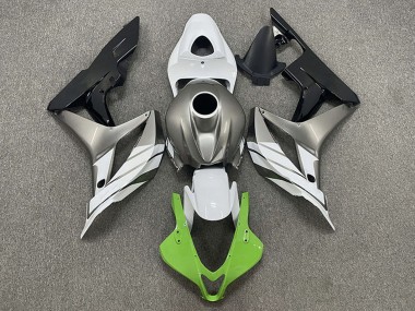 2007-2008 Honda CBR600RR Motorcycle Fairings - Silver White Green Glossy Black Canada Websites