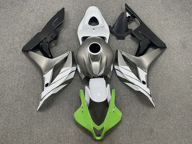 2007-2008 Honda CBR600RR Motorcycle Fairings - Silver White Green Glossy Black Canada Websites