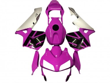 2003-2004 Honda CBR600RR Motorcycle Fairings - Silver Hot Pink Glossy Black Canada Websites