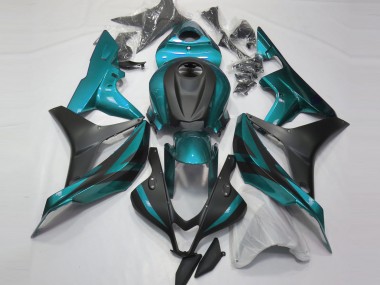 2007-2008 Honda CBR600RR Motorcycle Fairings - Light Blue Matte Black Canada Websites