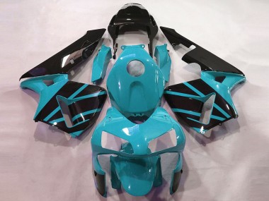 2003-2004 Honda CBR600RR Motorcycle Fairings - Light Blue Glossy Black OEM Style Canada Websites