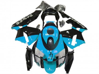 2003-2004 Honda CBR600RR Motorcycle Fairings - Light Blue Glossy Black Power Canada Websites
