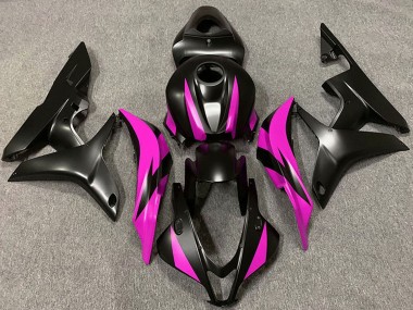 2007-2008 Honda CBR600RR Motorcycle Fairing - Pink Matte Black Canada Websites