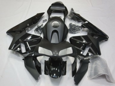 2003-2004 Honda CBR600RR Motorcycle Fairings - Glossy Black Matte Black Canada Websites