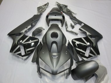 2005-2006 Honda CBR600RR Motorcycle Fairings - Matte Grey Black Canada Websites