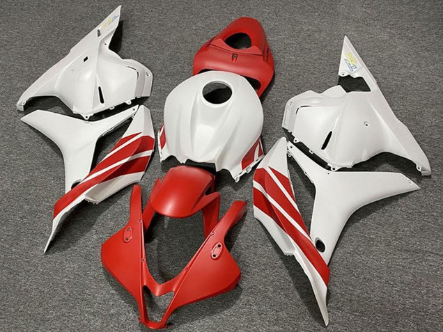 2009-2012 Honda CBR600RR Motorcycle Fairings - White Red Canada Websites