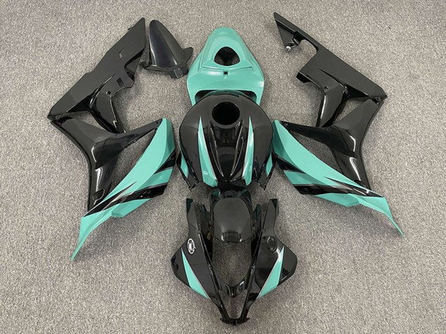 2007-2008 Honda CBR600RR Motorcycle Fairings - Mint Green Glossy Black Canada Websites