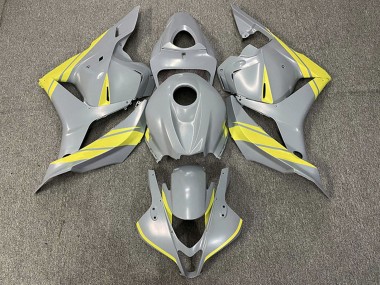 2009-2012 Honda CBR600RR Motorcycle Fairings - Nardo Grey Yellow Canada Websites