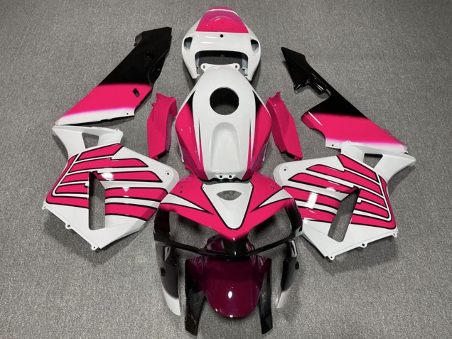2005-2006 Honda CBR600RR Motorcycle Fairings - White Pink Wings Canada Websites