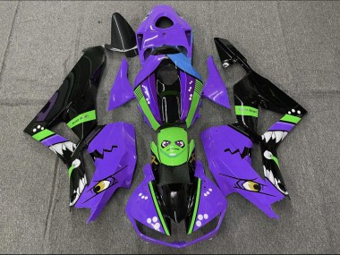 2013-2023 Honda CBR600RR Motorcycle Fairings - Purple Green Blue Glossy Black Shark Canada Websites