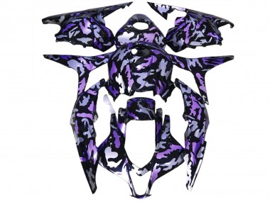 2009-2012 Honda CBR600RR Motorcycle Fairing - Purple Silver Camouflage Canada Websites