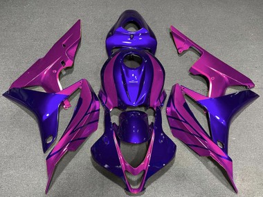 2007-2008 Honda CBR600RR Motorcycle Fairings - Blue Pink Canada Websites