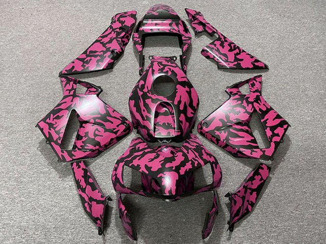 2003-2004 Honda CBR600RR Motorcycle Fairings - Red Black Camouflage Canada Websites