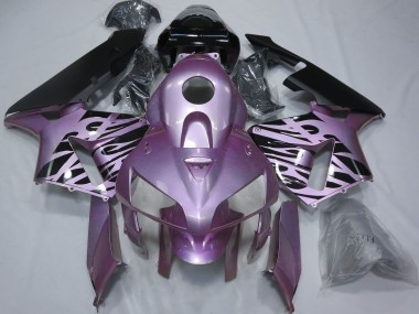 2005-2006 Honda CBR600RR Motorcycle Fairings - Rose Purple Flame Canada Websites