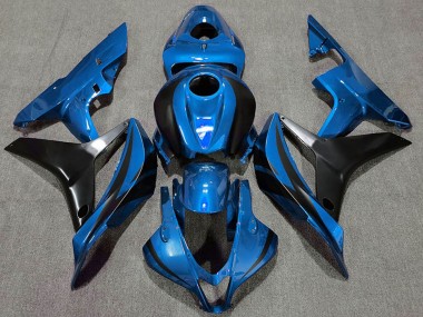 2007-2008 Honda CBR600RR Motorcycle Fairings - Sapphire Blue Black OEM Style Canada Websites