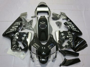 2003-2004 Honda CBR600RR Motorcycle Fairings - Silver Glossy Black SevenStars Canada Websites