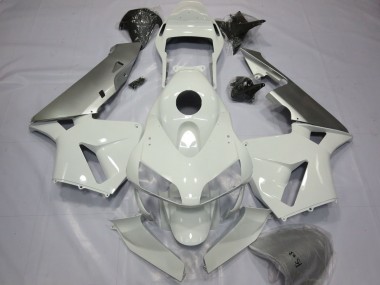 2003-2004 Honda CBR600RR Motorcycle Fairings - Silver White Canada Websites