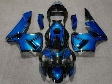 2003-2004 Honda CBR600RR Motorcycle Fairings - Blue Glossy Black Canada Websites
