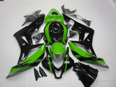 2007-2008 Honda CBR600RR Motorcycle Fairings - Green Glossy Black Canada Websites