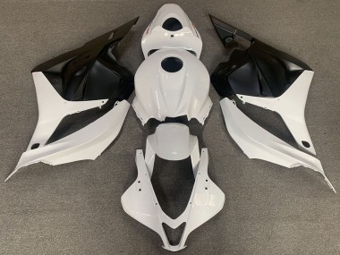 2009-2012 Honda CBR600RR Motorcycle Fairings - White Matte Black Canada Websites