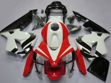2003-2004 Honda CBR600RR Motorcycle Fairings - White Red Glossy Black OEM Style Canada Websites
