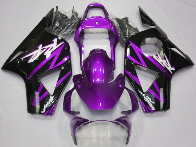 2002-2003 Honda CBR954RR Motorcycle Fairing - Purple Glossy Black Canada Websites