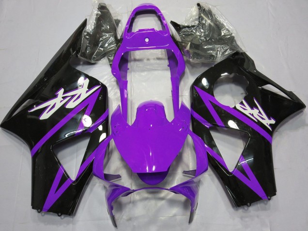 2002-2003 Honda CBR954RR Motorcycle Fairings - Purple Glossy Black Canada Websites