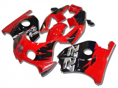 1990-1998 Honda CBR250RR Motorcycle Fairings - Red Glossy Black Silver RR Canada Websites