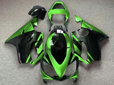 2001-2003 Honda CBR600 F4i Motorcycle Fairings - Green Glossy Black Canada Websites