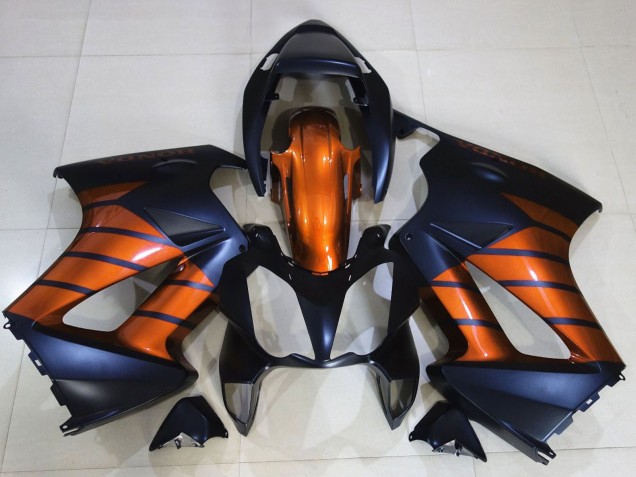 2002-2013 Honda VFR 800 Motorcycle Fairings - Orange Matte Blue Matte Black Canada Websites
