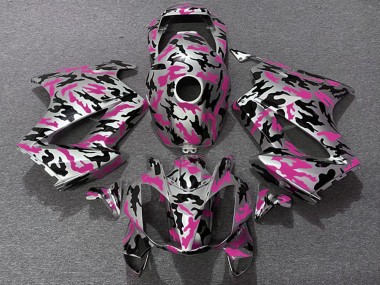 2002-2013 Honda VFR 800 Motorcycle Fairings - Pink Camouflage Canada Websites