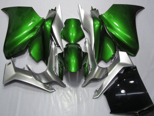 2010-2014 Honda VFR 1200 Motorcycle Fairings - Silver Green Canada Websites