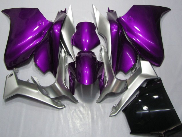 2010-2014 Honda VFR 1200 Motorcycle Fairings - Silver Purple Canada Websites