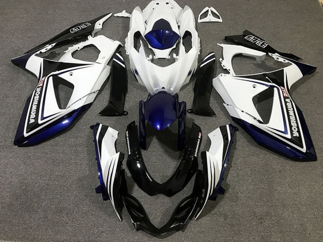 2009-2016 Suzuki GSXR 1000 Motorcycle Fairings - Blue White Black Canada Websites