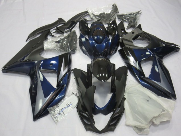 2009-2016 Suzuki GSXR 1000 Motorcycle Fairings - Blue Silver Black Canada Websites