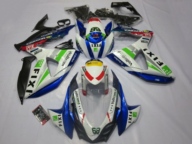 2009-2016 Suzuki GSXR 1000 Motorcycle Fairings - Fixi Canada Websites