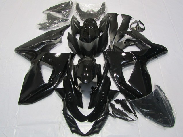 2009-2016 Suzuki GSXR 1000 Motorcycle Fairings - Glossy Black Canada Websites