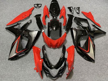 2009-2016 Suzuki GSXR 1000 Motorcycle Fairings - Red Black Canada Websites