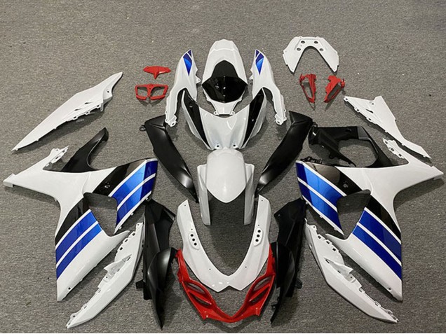 2009-2016 Suzuki GSXR 1000 Motorcycle Fairings - White Blue Red Black Canada Websites